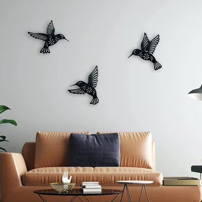 WallArt Humming Bird 006 - Tranh Treo Tường Chim Ruồi Hiện Đại