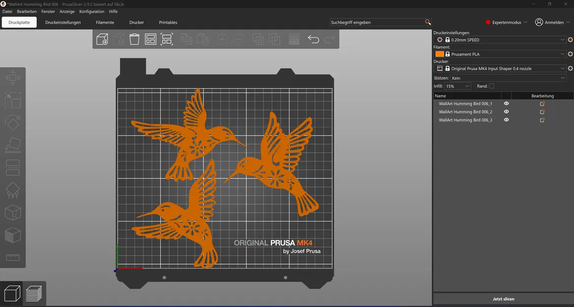 WallArt Humming Bird 006 - Tranh Treo Tường Chim Ruồi Hiện Đại - Image 2