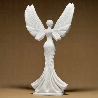 Tượng Thiên Thần Hiện Đại (Modern Angel Statuette)
