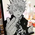 Chặn sách Satoru Gojo "Hollow Purple" | Fan Art Jujutsu Kaisen - Thumbnail 5