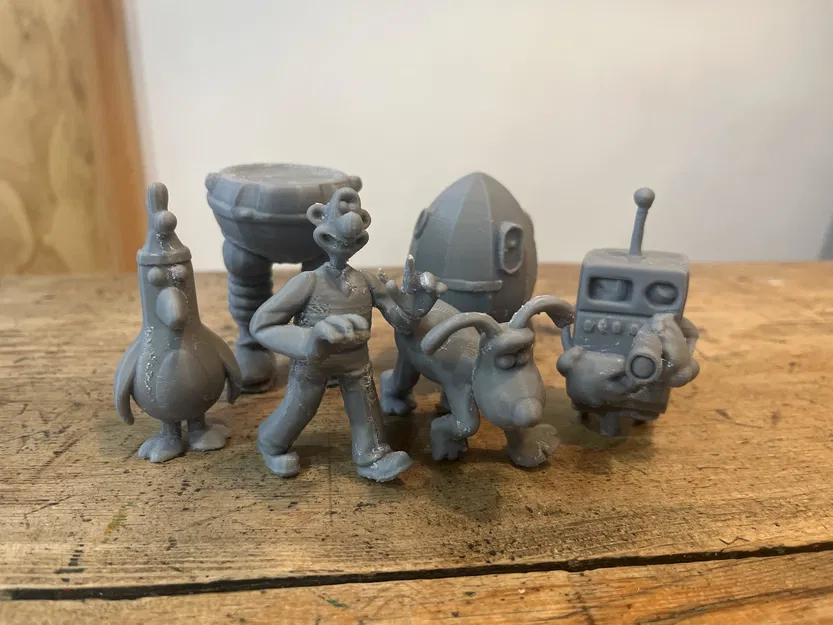 Bộ sưu tập mô hình Wallace and Gromit - Image 1