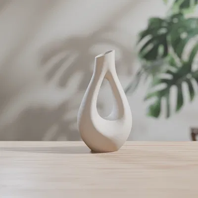 Elegant Teardrop Vase - Bình hoa giọt nước tinh tế