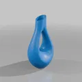 Elegant Teardrop Vase - Bình hoa giọt nước tinh tế - Thumbnail 6