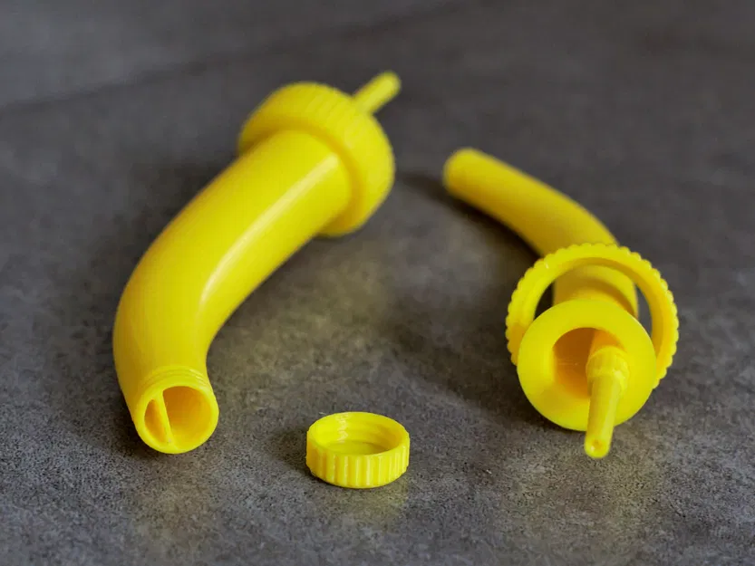 Đầu vòi rót nước cho chai PET có kèm kênh thông khí - Image 3