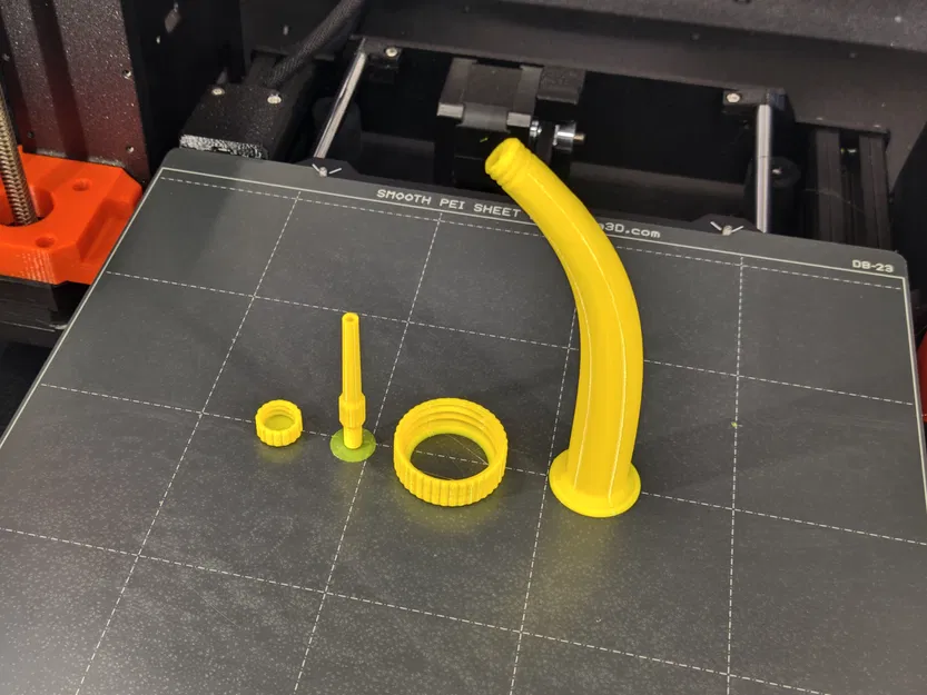 Đầu vòi rót nước cho chai PET có kèm kênh thông khí - Image 4