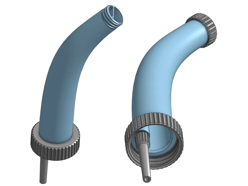 Đầu vòi rót nước cho chai PET có kèm kênh thông khí - Image 5