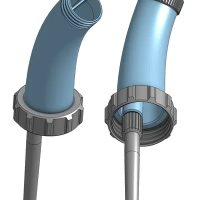 Vòi rót can có lỗ thông hơi – DIN45 / DIN51 / DIN61 / DIN71