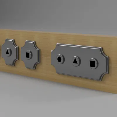 Mô hình 3D ổ khóa Squid Game (Squid Game Key Locks) cực chất