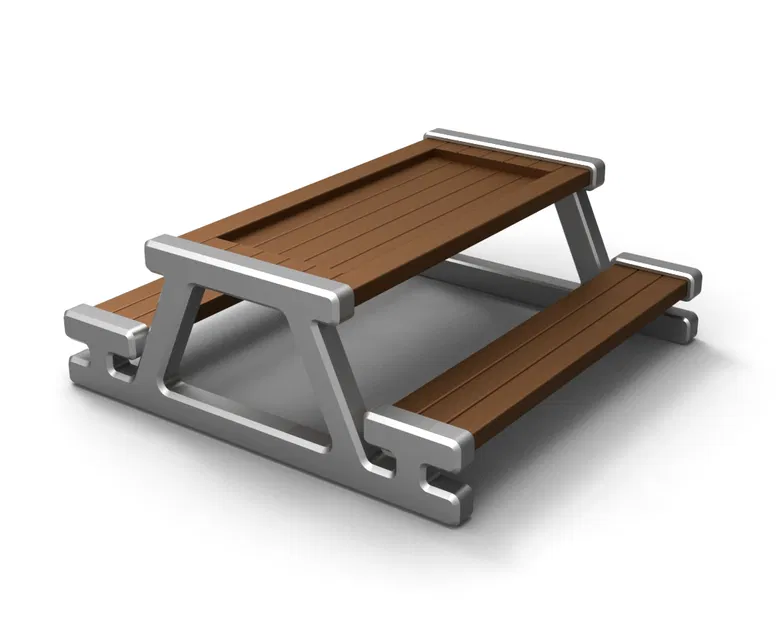 Bàn ăn dã ngoại cho sóc chuột (Chipmunk Picnic Table) - Image 1