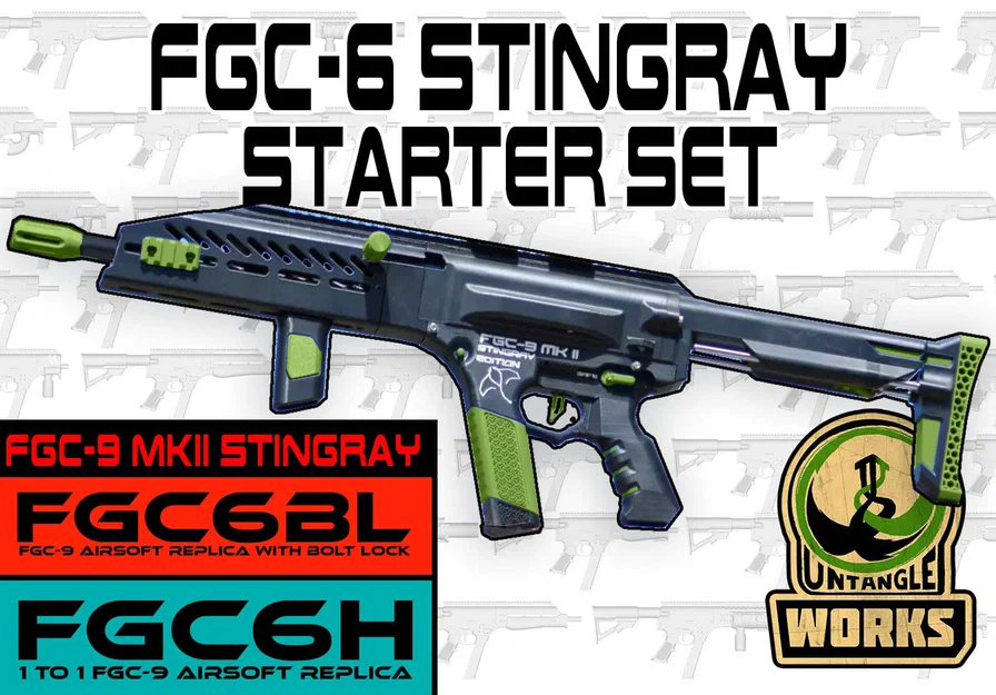 Bộ khởi tạo FGC-6 H / BL mkii Stingray replica cho Airsoft GBBR - Image 1