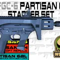PARTISAN 6 H / BL PARTISAN 9 REPLICA STARTER KIT GBB GBBR AIRSOFT - Thumbnail 1
