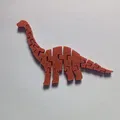 Mô hình đồ chơi khủng long Flexi Brontosaurus - Thumbnail 1
