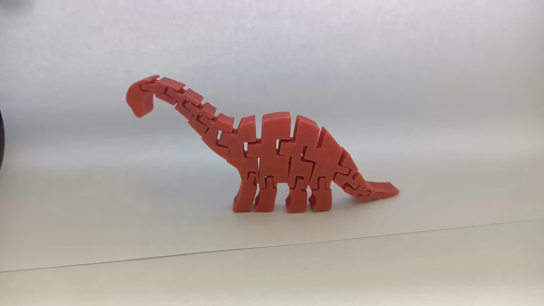 Mô hình đồ chơi khủng long Flexi Brontosaurus - Image 2
