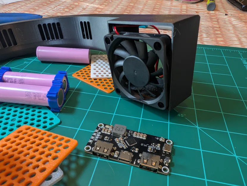 AirCowl: Dự án làm quạt đeo cổ từ quạt PC tự chế - Image 2