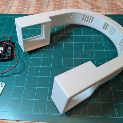 AirCowl: Dự án làm quạt đeo cổ từ quạt PC tự chế