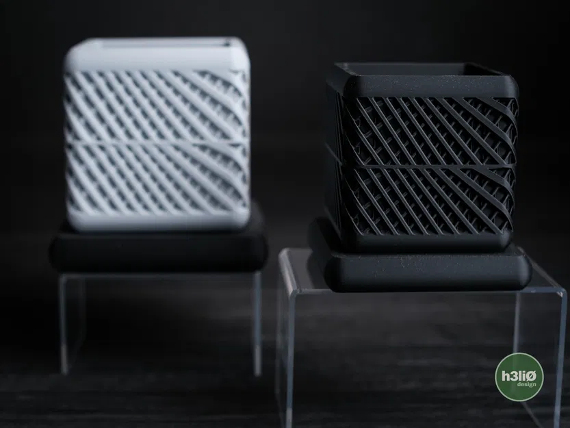 qube · planter: Chậu cây tối giản hiện đại có khay hứng nước - Image 8