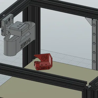 Mercury Zero G Poop bucket Nozzle brush V2 - Thùng rác và bàn chải vệ sinh đầu phun