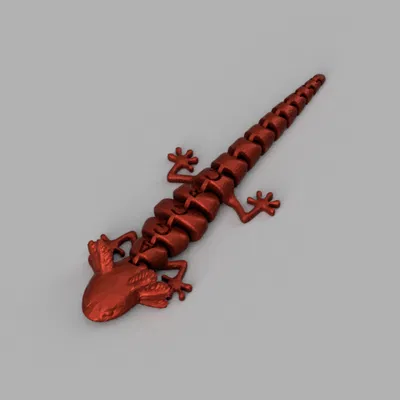 Mô hình AGGRC Articulated Axolotl khớp nối linh hoạt