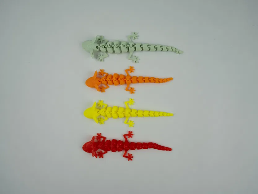 Mô hình AGGRC Articulated Axolotl khớp nối linh hoạt - Image 2