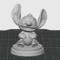 Mô hình Stitch dễ thương trên đế - Thumbnail 1