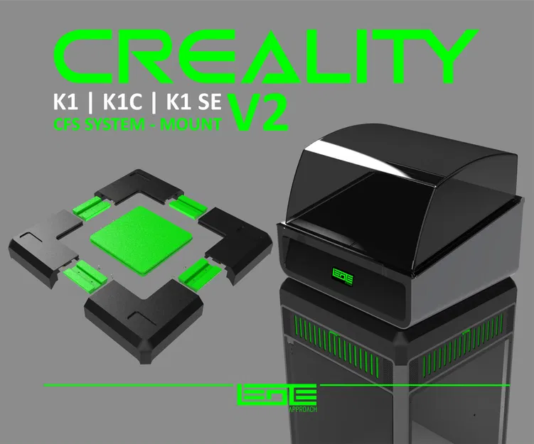 CREALITY K1 | K1C | K1SE - Ngàm CFS V2 cho Riser V3 - Image 1