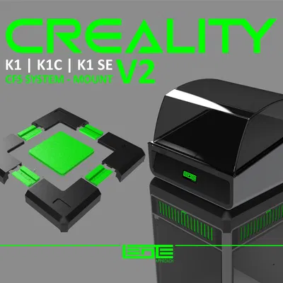 CREALITY K1 | K1C | K1SE - Ngàm CFS V2 cho Riser V3