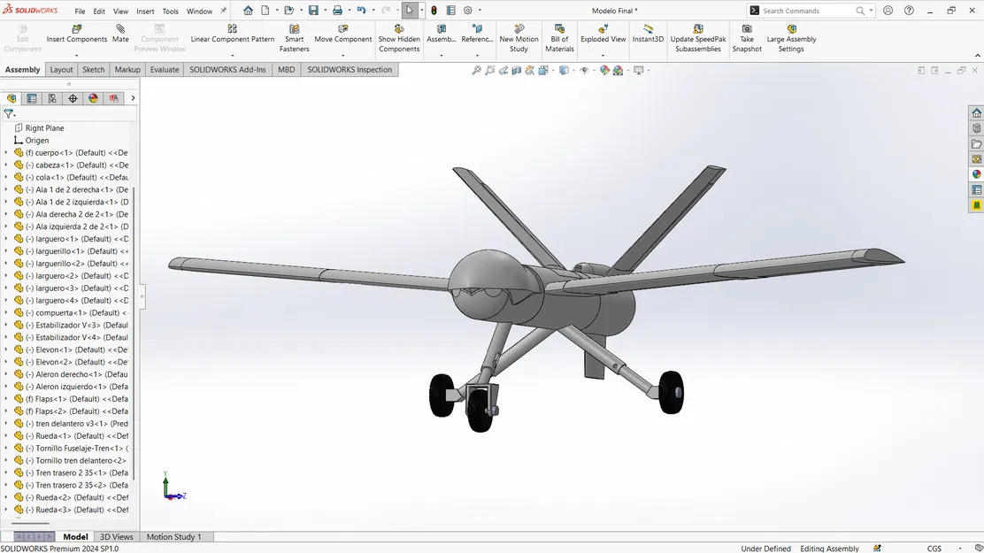 Mô hình máy bay điều khiển từ xa UAV MQ-9 Reaper in 3D - Image 2