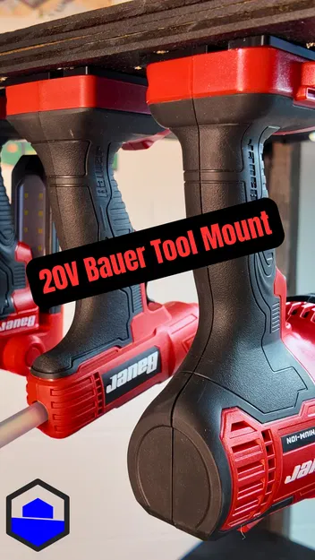 Giá treo dụng cụ Bauer 20V - Image 1