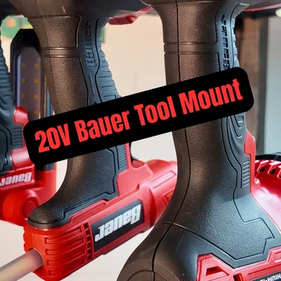 Giá treo dụng cụ Bauer 20V