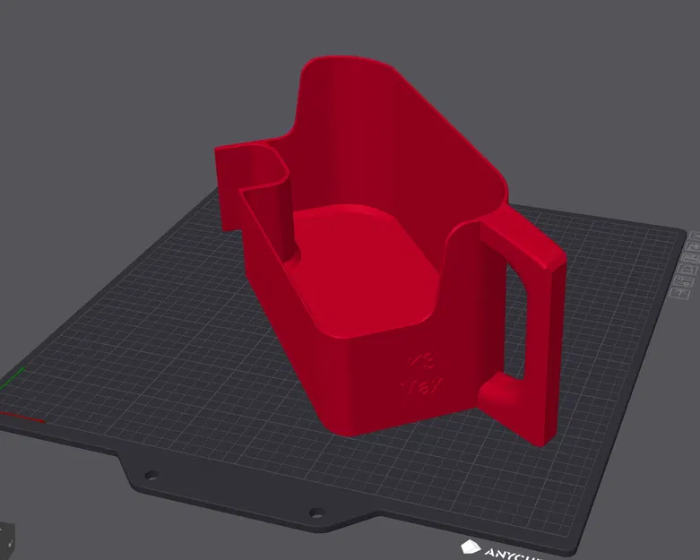 Khay đựng nhựa thừa (Poop Bin) cho Anycubic Kobra 3 Max - Image 1