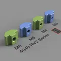 Ốc T-Slot 4040 Dòng RV2 - Ren M3 M4 M5 M6 - Thumbnail 4