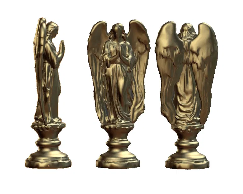 Tượng Thiên Thần Cầu Nguyện In 3D Đẹp Mắt, Không Cần Support - Image 1