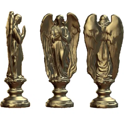 Tượng Thiên Thần Cầu Nguyện In 3D Đẹp Mắt, Không Cần Support