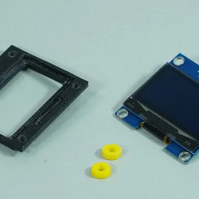 Khung gắn dễ dàng cho màn hình OLED 1.3 inch
