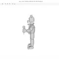 Mô hình 3D nhân vật Lefty từ game FNAF - Thumbnail 3