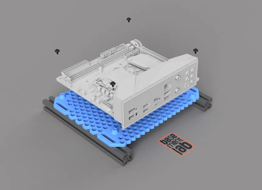 Giá đỡ bo mạch chủ Mini-ITX thiết kế tổ ong - Image 1