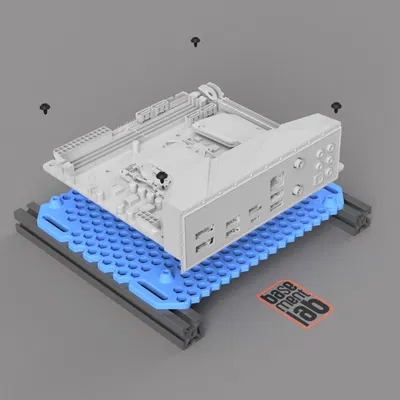 Giá đỡ bo mạch chủ Mini-ITX thiết kế tổ ong