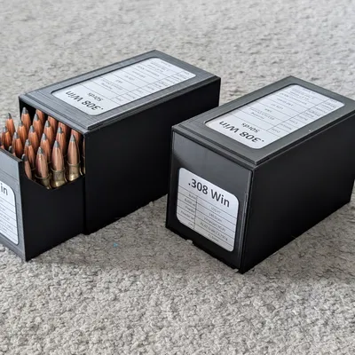 Hộp Đựng Đạn Siêu Mỏng 308 / 7,62x51 (Sức chứa 50 viên)