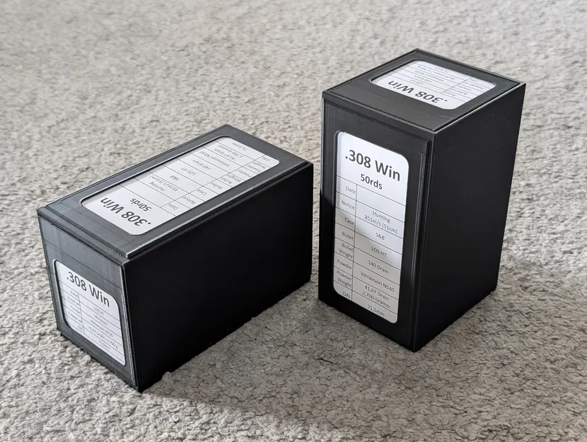 Hộp Đựng Đạn Siêu Mỏng 308 / 7,62x51 (Sức chứa 50 viên) - Image 3