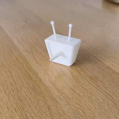 Mô hình 3D đầu Mr. Tenna (Deltarune) trang trí bàn làm việc