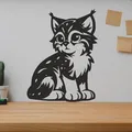WallArt Cat 008 - Mẫu trang trí treo tường 3D hiện đại - Thumbnail 1