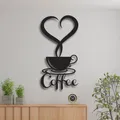 WallArt Coffee Love 001 - Tác phẩm nghệ thuật 3D treo tường hiện đại - Thumbnail 1