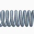 Lò xo in 3D (spring - pružina) thay thế cho chi tiết cơ khí - Thumbnail 2