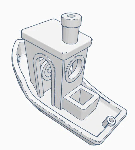 3D Benchy - phiên bản không khắc chữ - Image 2