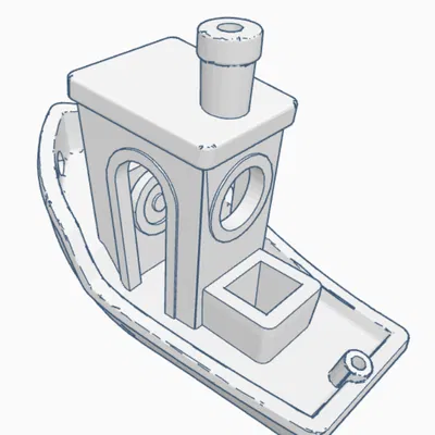 3D Benchy - phiên bản không khắc chữ