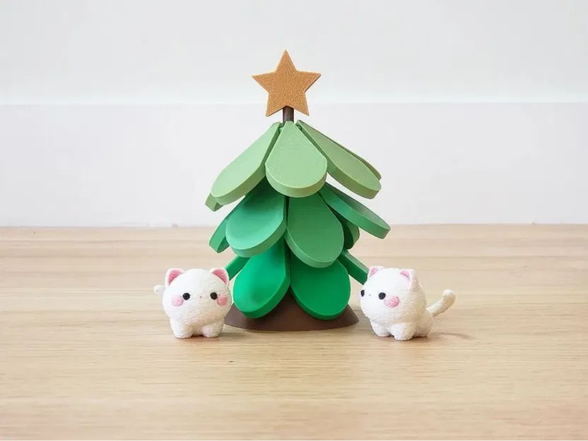 Đế lót ly hình cây thông Noel (Christmas Tree Coaster) - Image 2