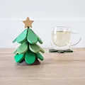 Đế lót ly hình cây thông Noel (Christmas Tree Coaster) - Thumbnail 11