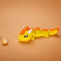 Sun Dragon - Mô hình rồng khớp nối làm móc khóa - Thumbnail 3
