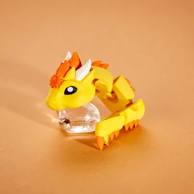 Sun Dragon - Mô hình rồng khớp nối làm móc khóa