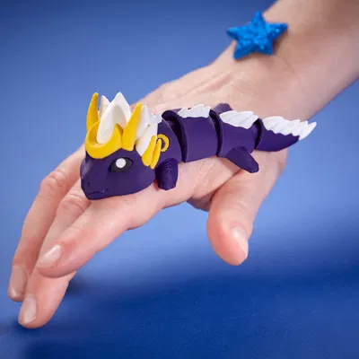 Moon Dragon - Móc Khóa Rồng Khớp Nối Linh Hoạt